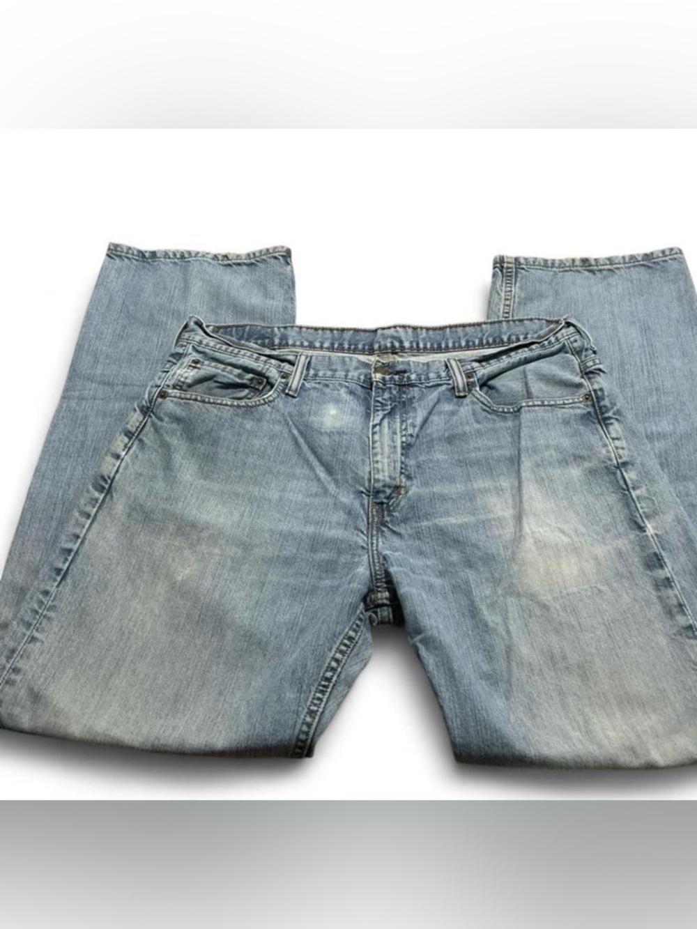 Levi's 569 Light Blue Loose Straight Fit Men's Jeans Sz 36x34 Classic
